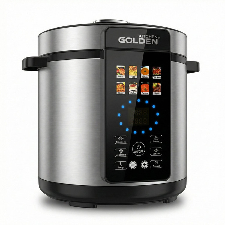 مولتی کوکر 6 لیتری گلدن کیچن مدل Gk910