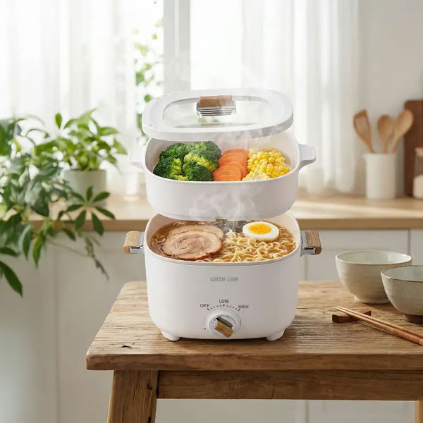 مولتی کوکر 2.5 لیتری گرین لاین مدل Multi-Pot GL-EC35
