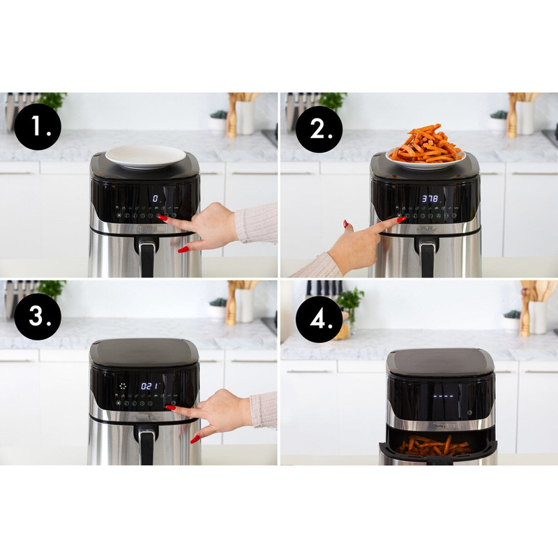 سرخکن 8 لیتر مدل Powerfull AirFryer