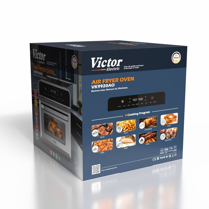 آون توستر 24 لیتری ویکتور مدل VK-9920AO