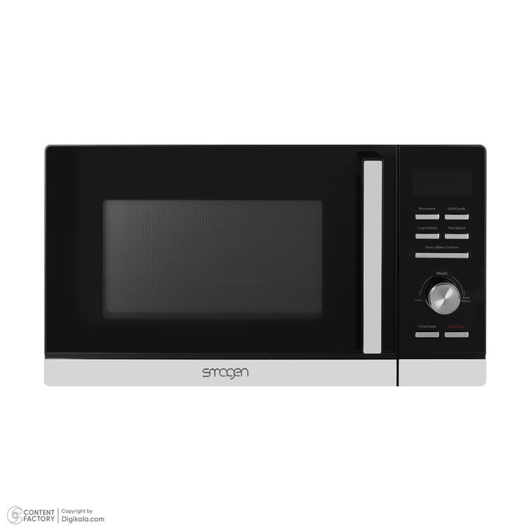 مایکروویو 1450 وات 30 لیتر اسماگن مدل MF830 دارای 8 برنامه پخت