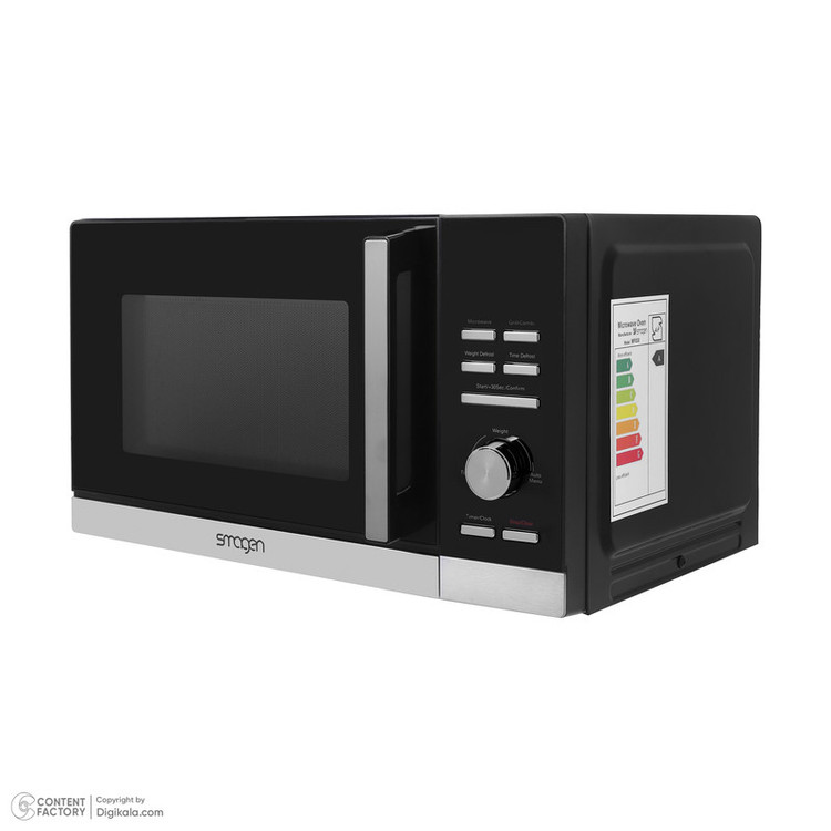 مایکروویو 1450 وات 30 لیتر اسماگن مدل MF830 دارای 8 برنامه پخت