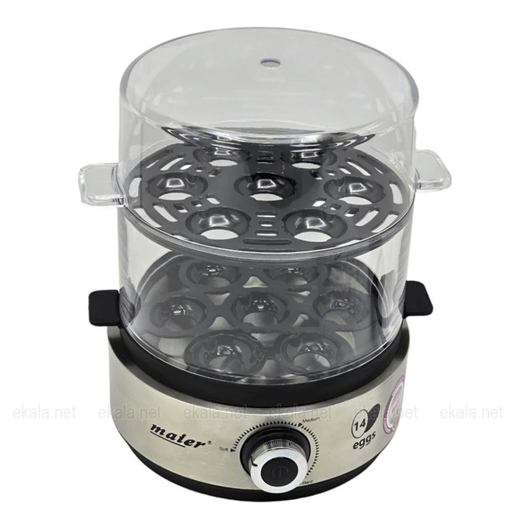 تخممرغ پز مایر مدل MR-317 با ظرفیت چهارده عدد تخممرغ