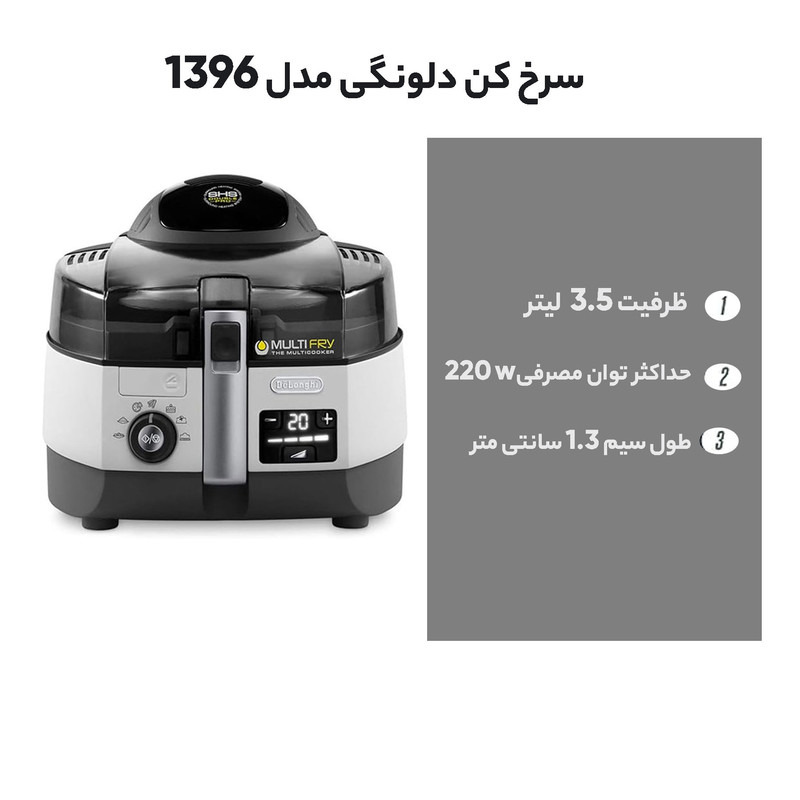 سرخ کن دلونگی مدل 1396