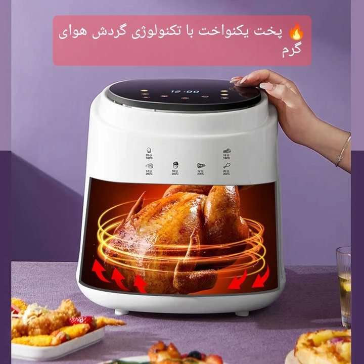 سرخکن 8 لیتر مدل Fryza Max