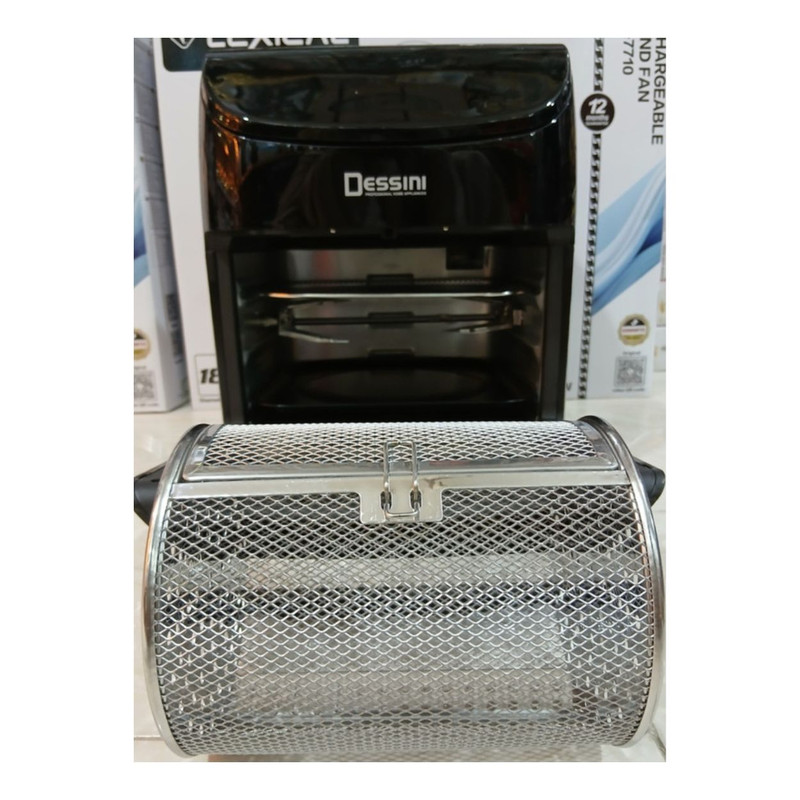 سرخکن هواپز بدون روغن 14 لیتری دسینی مدل DS-877D با بیش از 7 برنامه پخت، ظرفیت 14 نفره