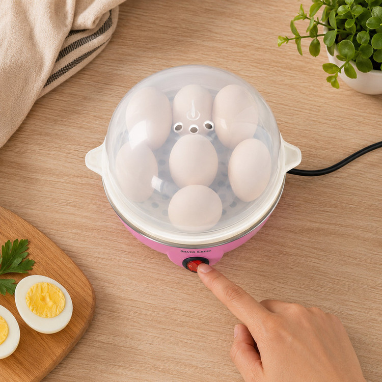 تخممرغ پز سیلور کرست مدل SC-3101 با ظرفیت هفت عدد تخممرغ
