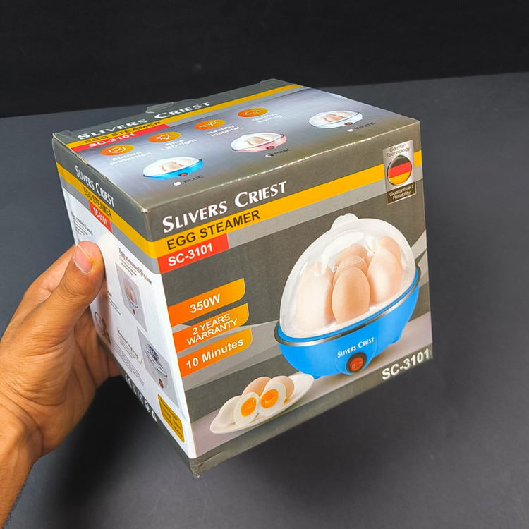 تخممرغ پز سیلور کرست مدل SC-3101 با ظرفیت هفت عدد تخممرغ
