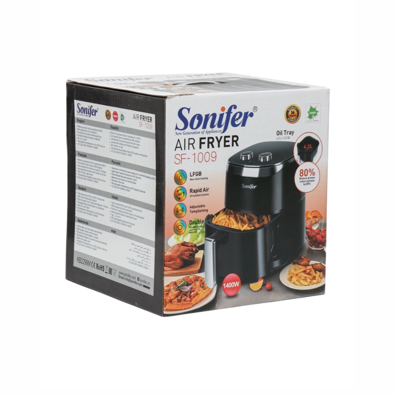 سرخ کن هواپز 4.2 لیتری بدون روغن سونیفر مدل SF-1009