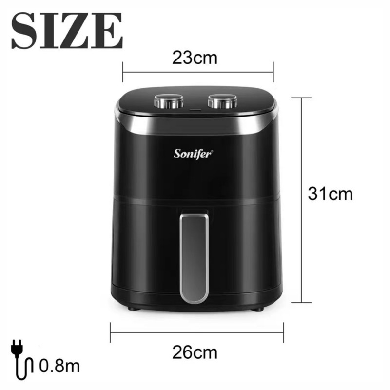 سرخ کن هواپز 4.2 لیتری بدون روغن سونیفر مدل SF-1009