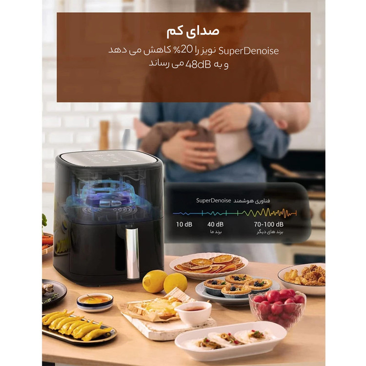 سرخ کن بدون روغن پروسنیک مدل T22