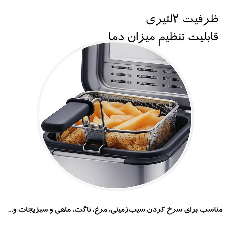 سرخکن 2 لیتر راف مدل R.5300
