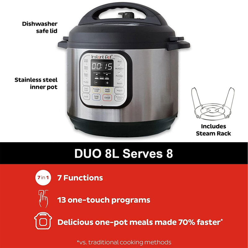 زودپز اینستنت مدل Duo8