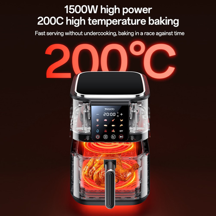 هواپز 6 لیتر یسیدو مدل Touch Air Fryer EC35