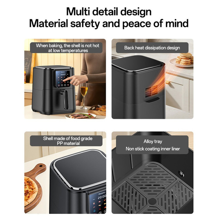 هواپز 6 لیتر یسیدو مدل Touch Air Fryer EC35