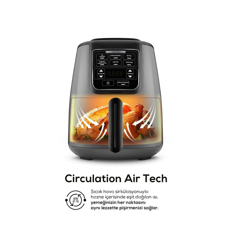 هواپز 4 لیتری کاراجا مدل Air Pro Cook 3 in 1 XL