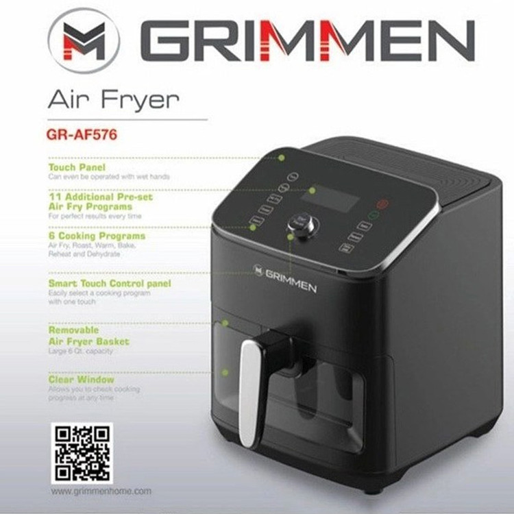 سرخکن 6 لیتر گریمن مدل GR-AF576