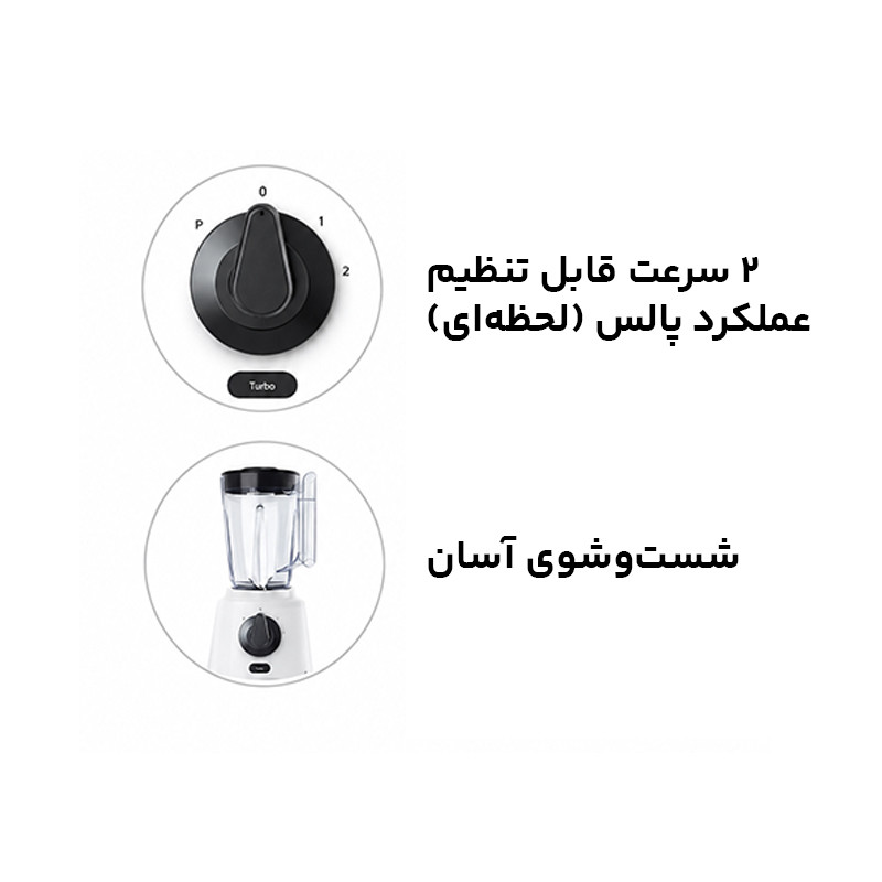مخلوطکن و آسیاب اسکار مدل OB106W