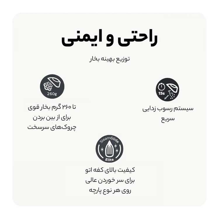 اتو بخار فیلیپس مدل DST8050/20