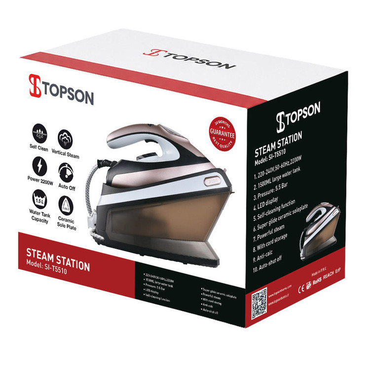 اتو مخزندار 2200 وات تاپسون مدل SI-T5010