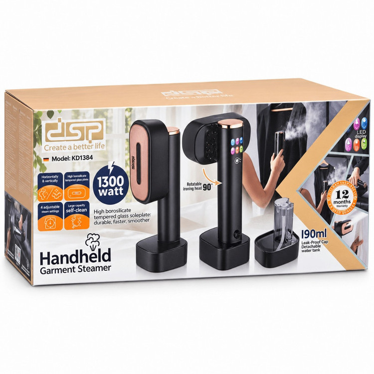 بخارگر 1300 وات دی اس پی مدل KD1384
