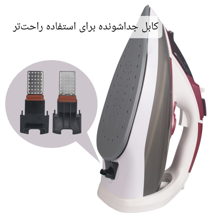 اتو بخار 3000 وات مدل Professional Iron
